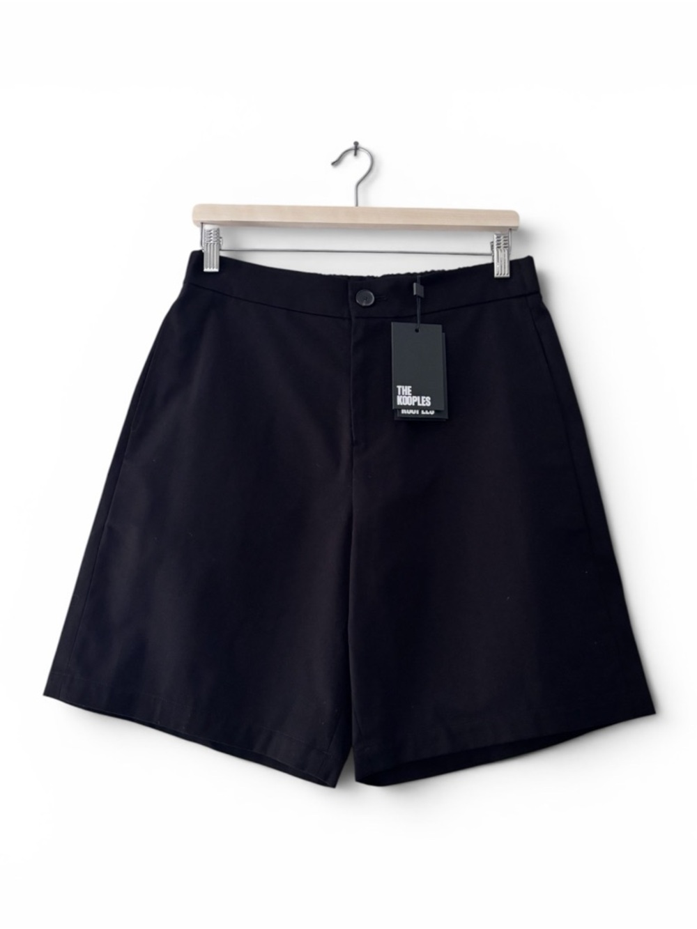 The Kooples Black Tailored Shorts Men’s Medium 8” Inseam NWT